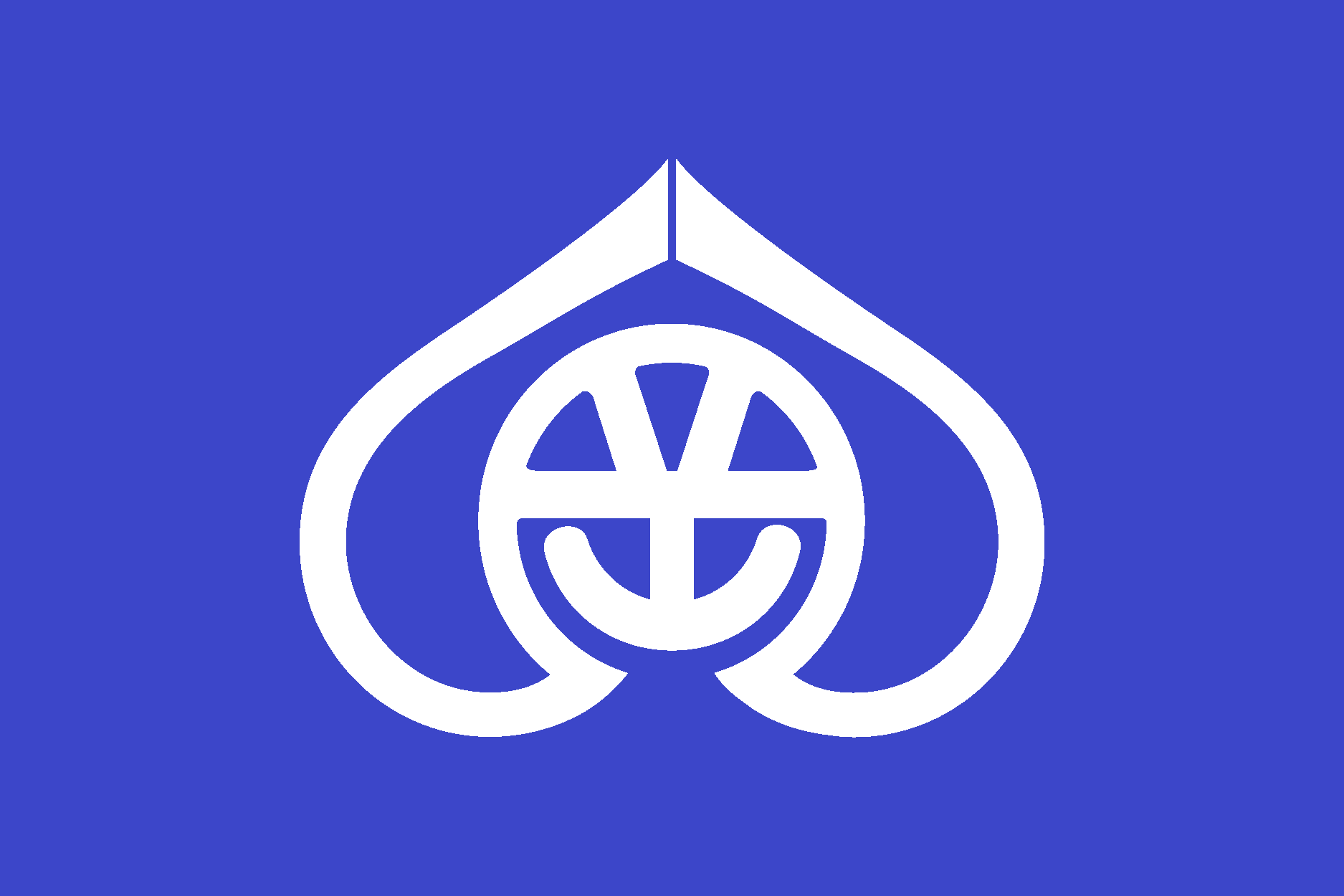 Flag Of Shizuoka, Shizuoka (1914тАУ2003) Logo Vector Logo